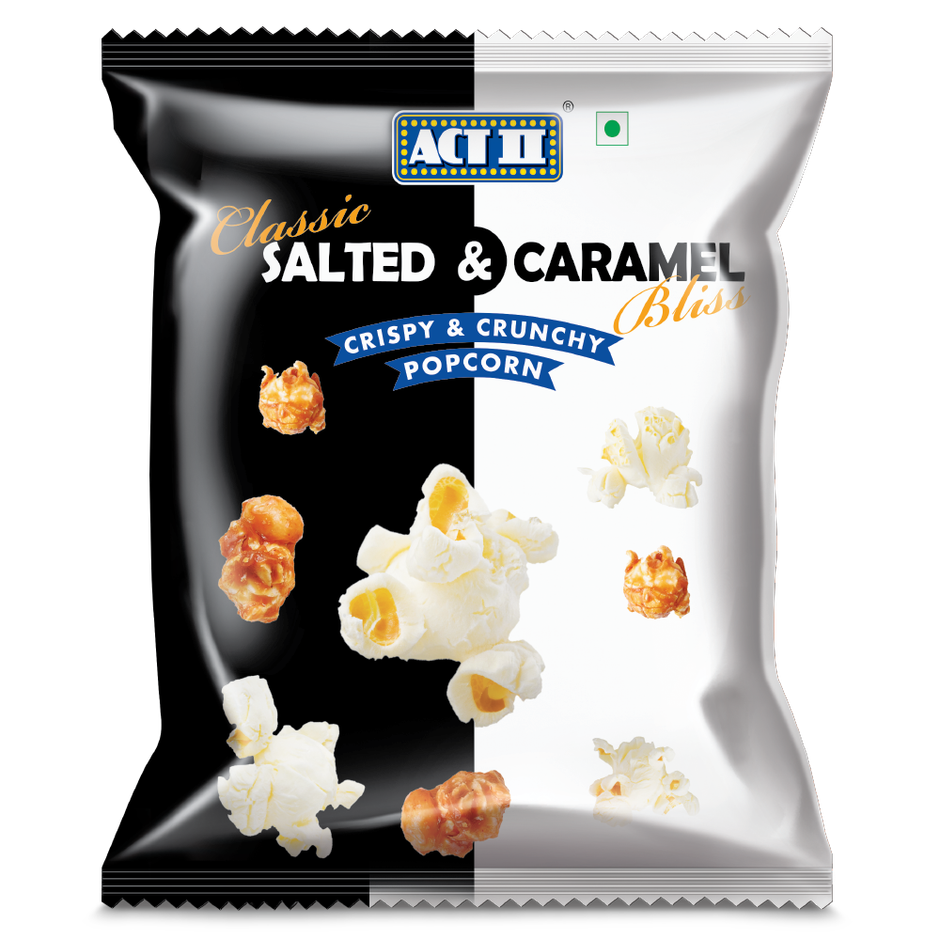 ACT II Ready to Eat Popcorn | Salted & Caramel Popcorn