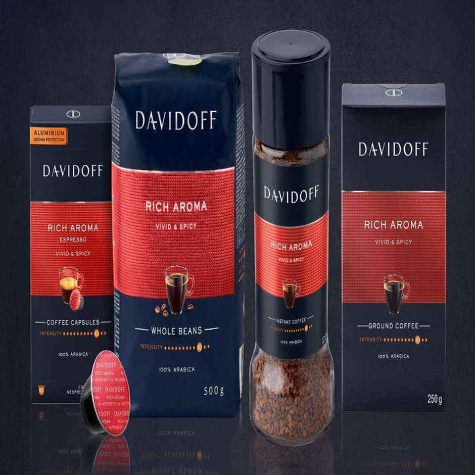 Davidoff Rich Aroma Instant Coffee | 10/12 Intensity