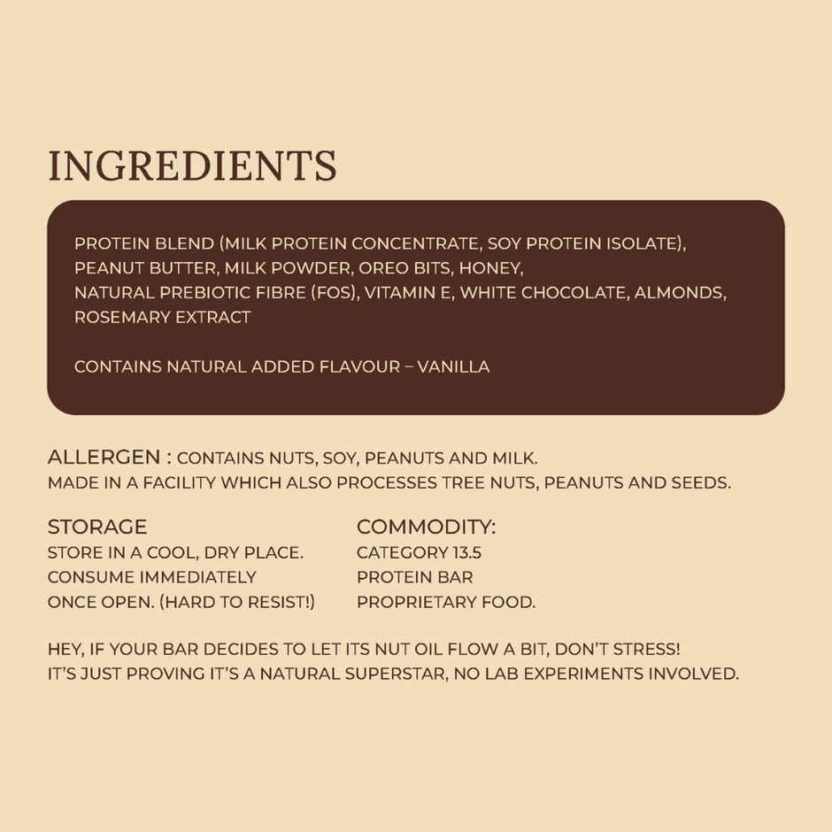 Stroom Cookie Crunch Delight 20g Protein Bars | Combo