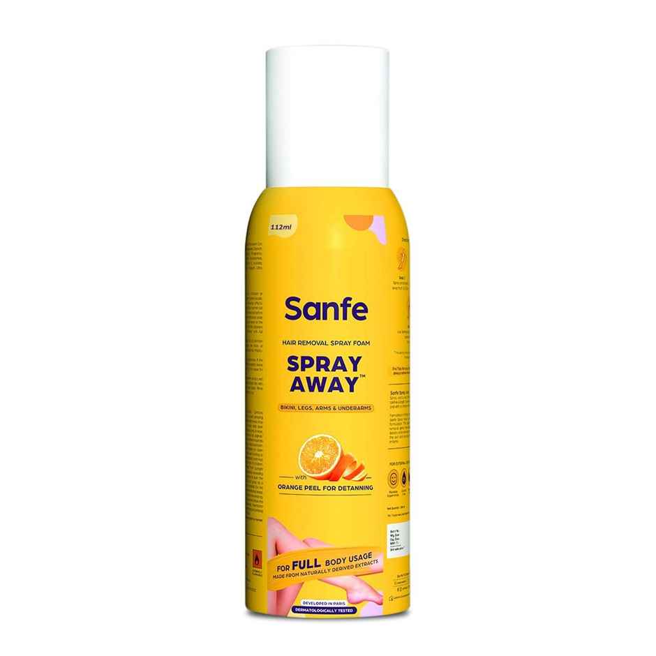 Sanfe Painless & Detan Hair Removal Spray Crean Unisex