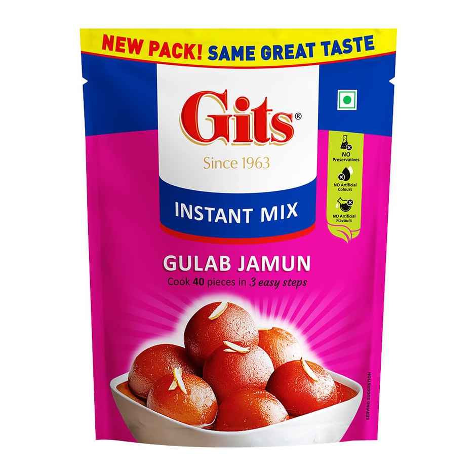 Gits Gulab Jamun Instant Dessert Mix | Easy & Delicious