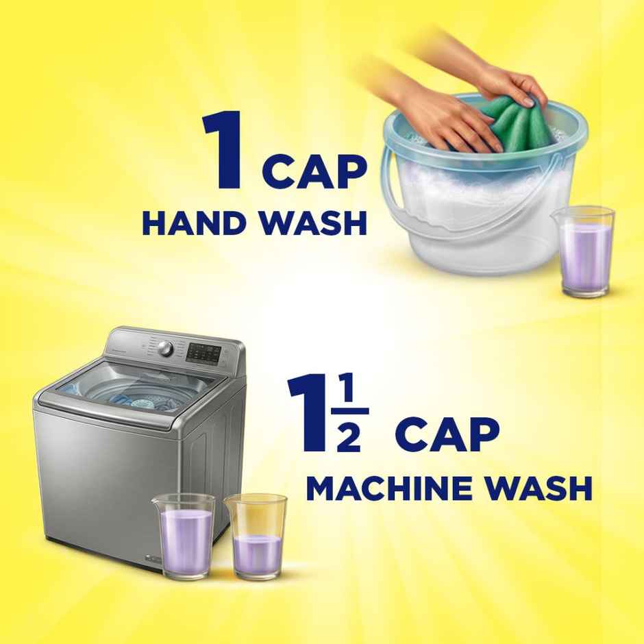 Sunlight Matic Liquid Detergent with Colour Shield | 4KG Super Saver Laundry Detergent