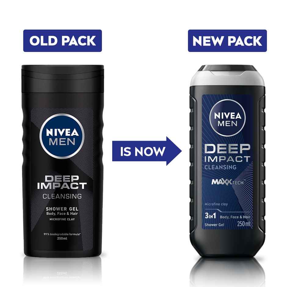 Nivea Deep Impact Shower Gel