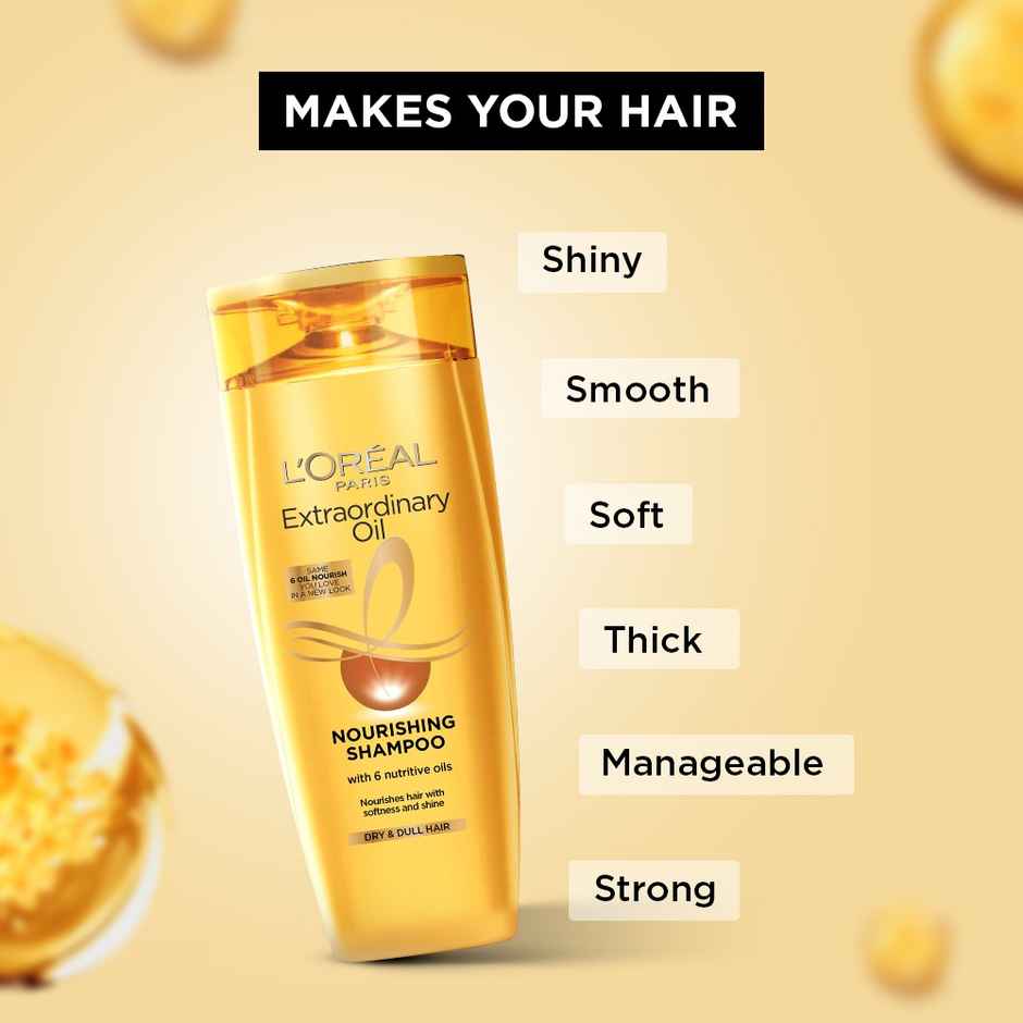 L'Oreal Paris Extraordinary Oil Nourishing Shampoo For Dry & Dull Hair