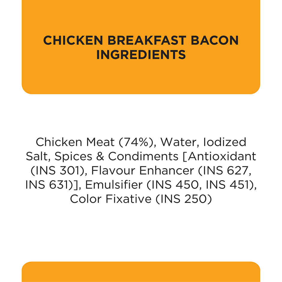 Prasuma Chicken Breakfast Bacon