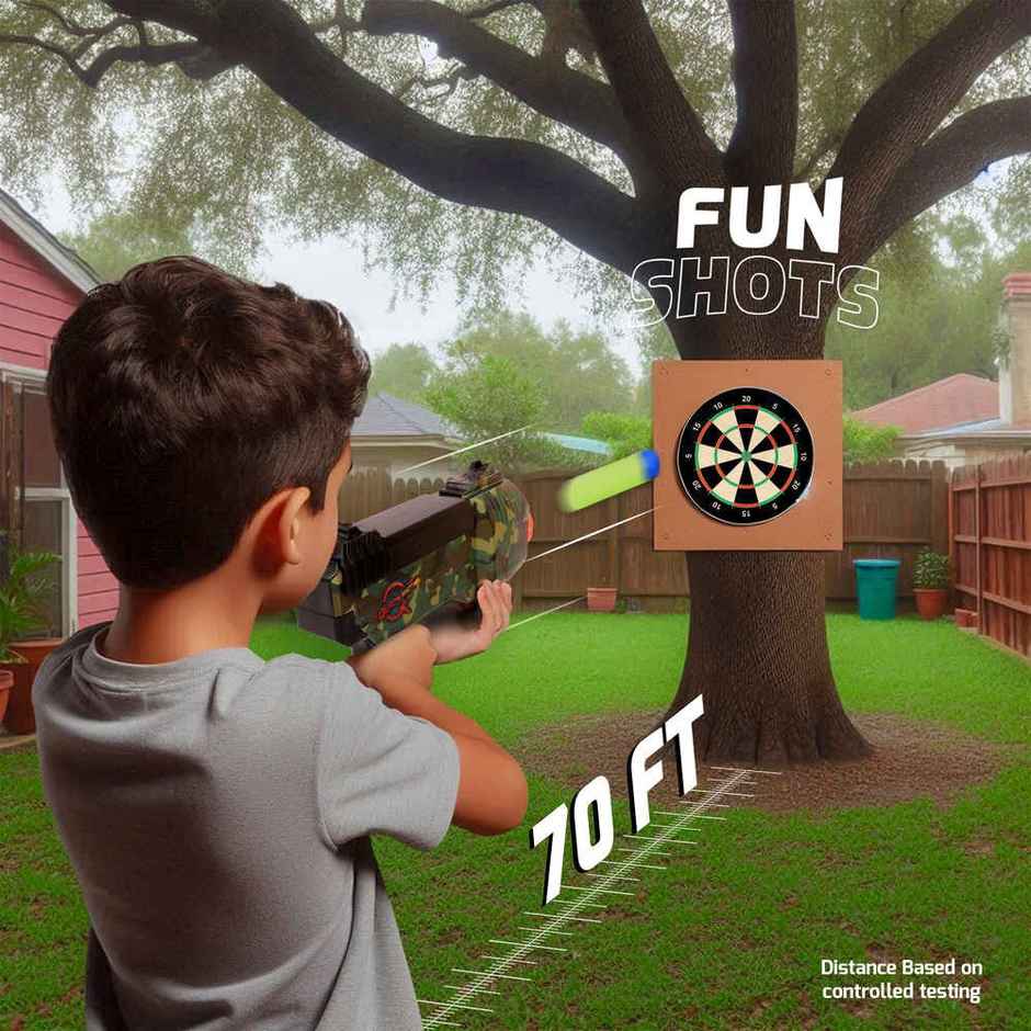 Toymaxx Camo Dart Blaster