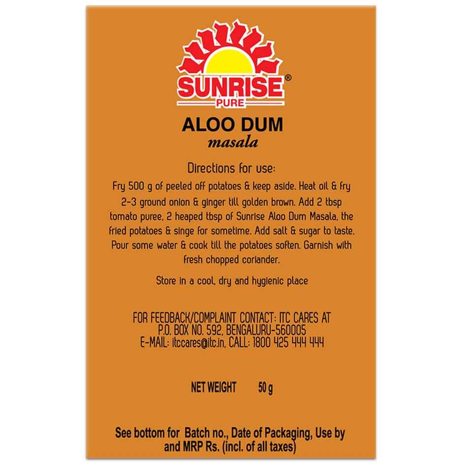 Sunrise Pure Aloo Dum Sabzi Masala