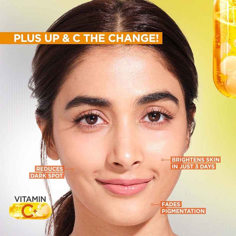 Garnier Vitamin C + Face Serum for Skin Brightening & Anti-Dark Spots