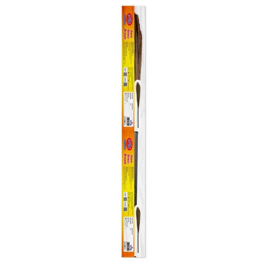 Chakaachak Eazo Grass Broom | 47.6 in | Grey