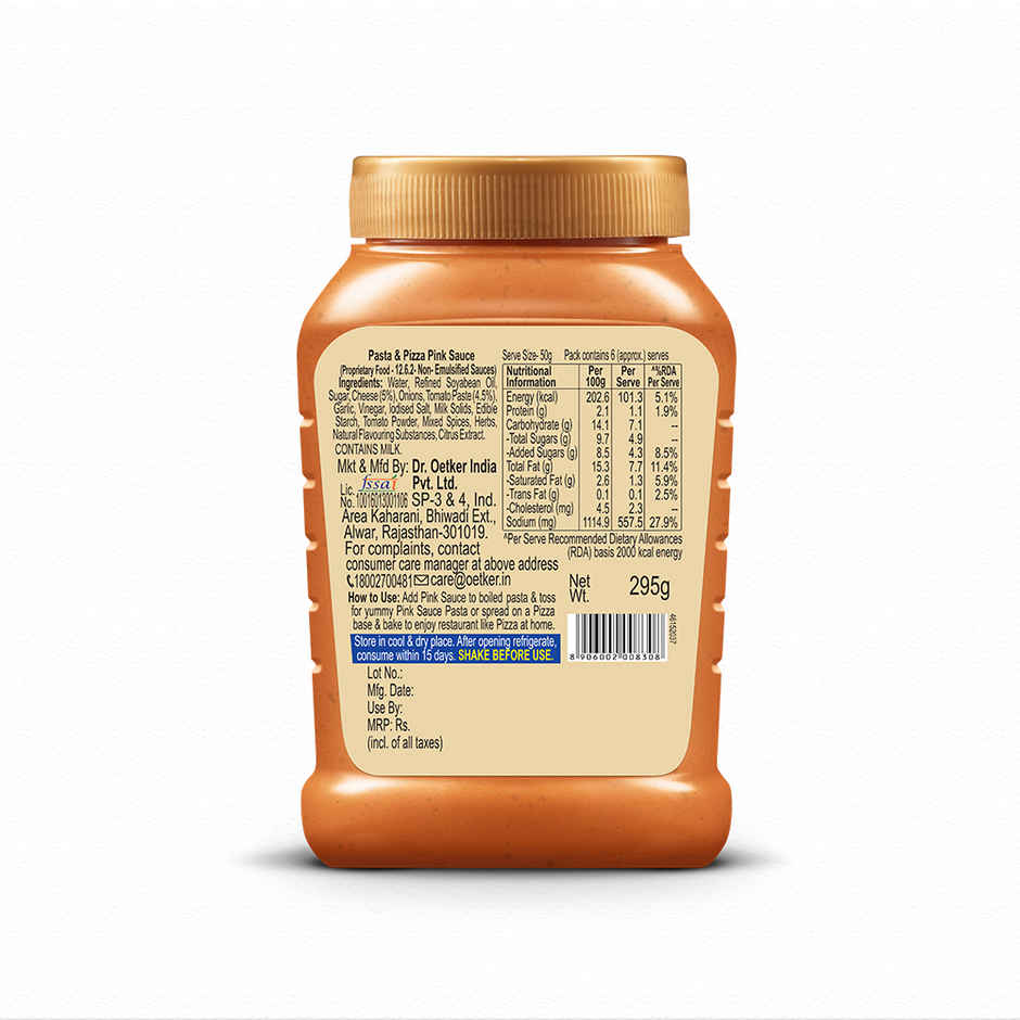 Dr.Oetker Pasta & Pizza Pink Sauce