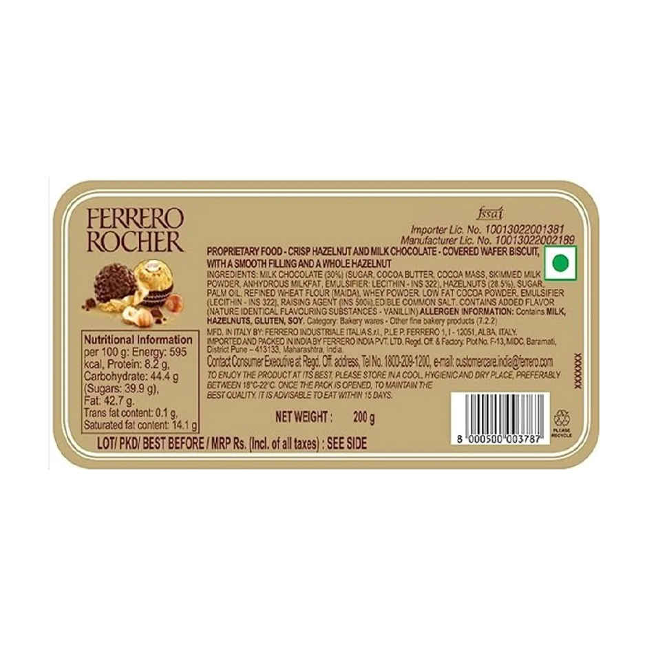 Ferrero Rocher Premium Chocolates Gift Pack