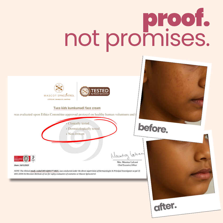 Tuco Kids Kumkumadi Face Cream