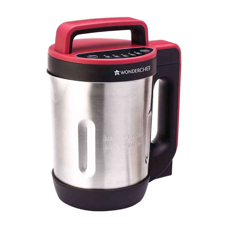 Wonderchef Neo Automatic Soup Maker 1L, Red & Black, 2 Years Warranty