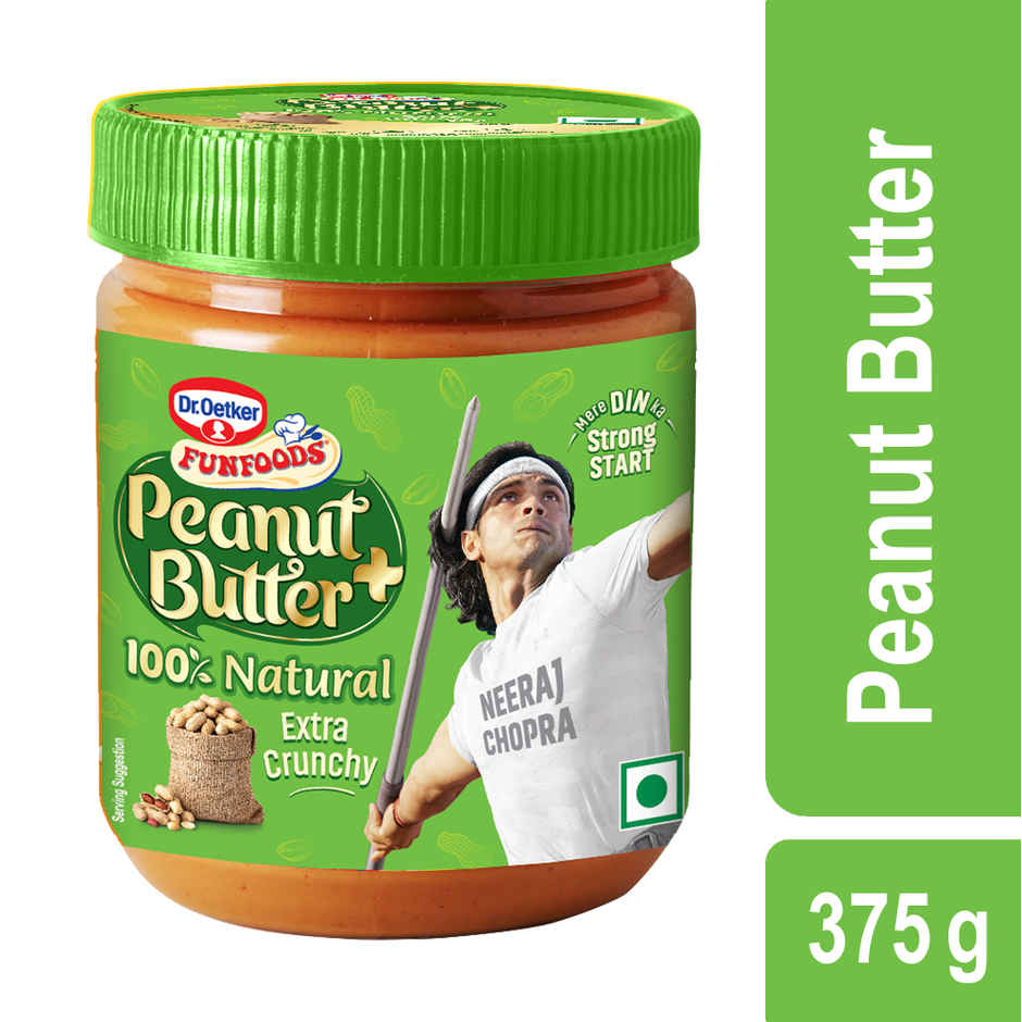 Dr. Oetker FunFoods Truly Natural Extra Crunchy Peanut Butter