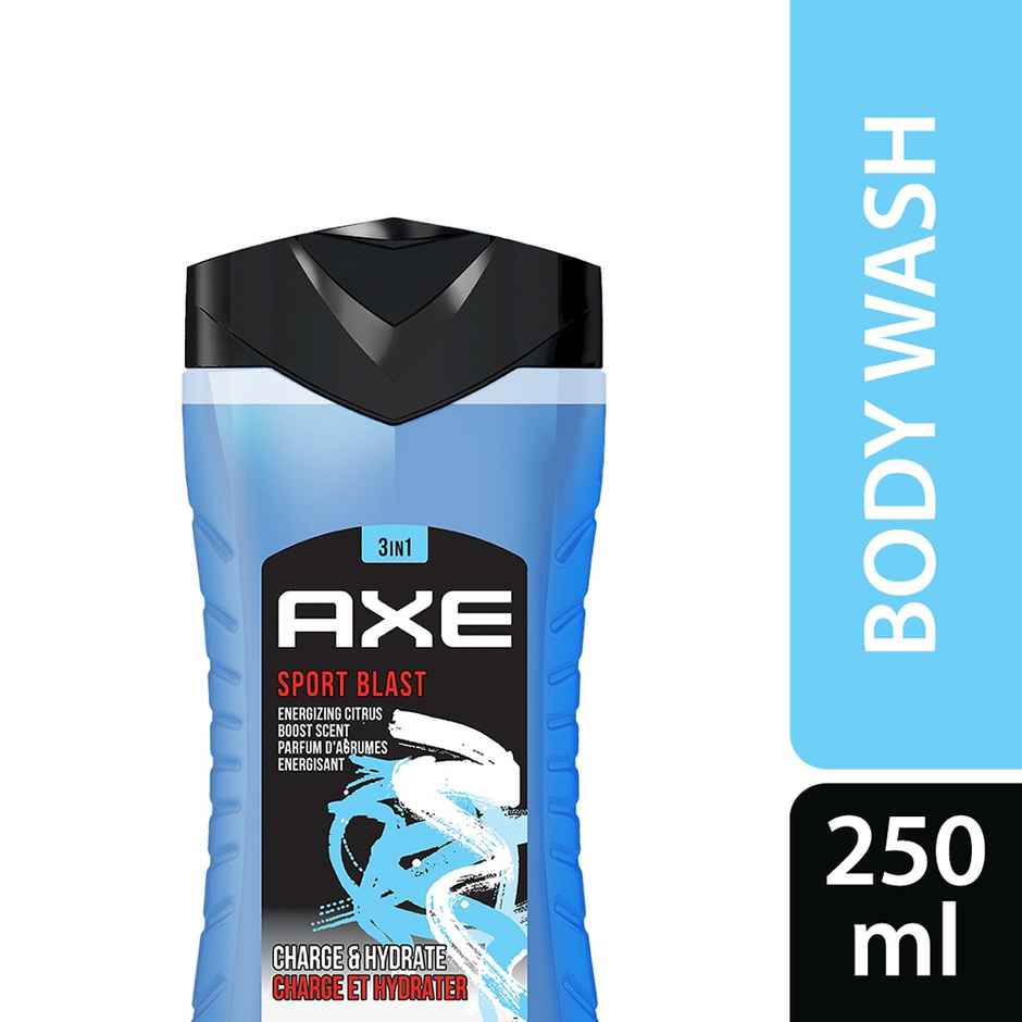 Axe Sports Blast 3-in-1 Body,Face & Hair Wash For Men