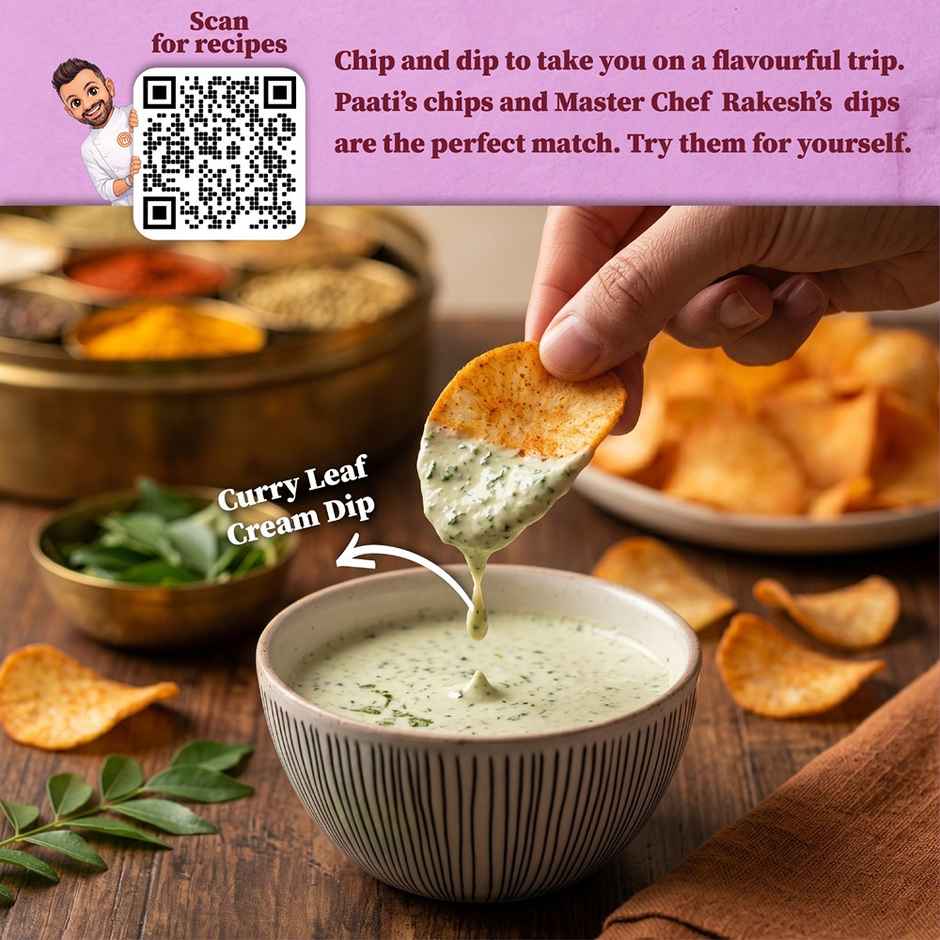 Sweet Karam Coffee Rock Salt Tapioca Chips - Fasting(Vrat) Special