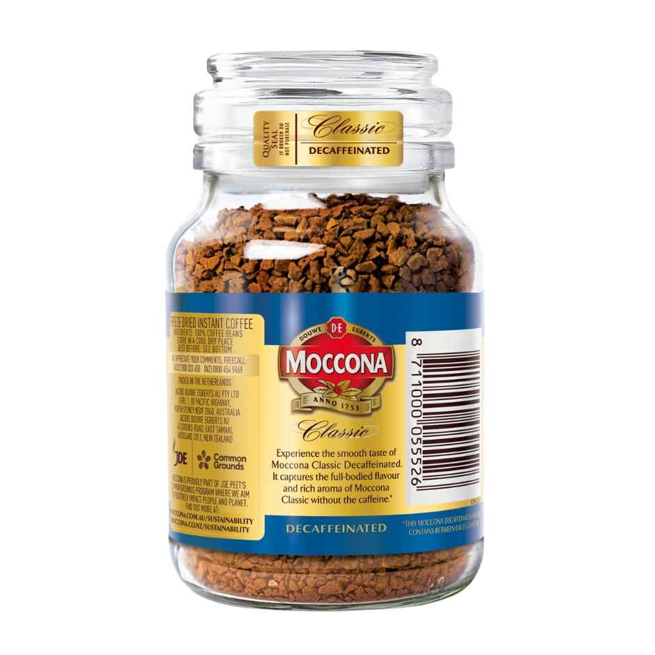 Moccona Classic Decaffeinated Instant Coffee
