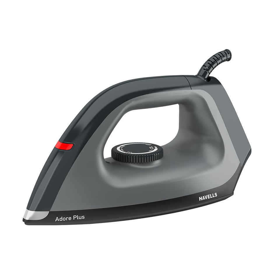 Havells Dry Iron Adore Plus 1100 Watts | Iron Press, Greblon Non Sick Soleplate