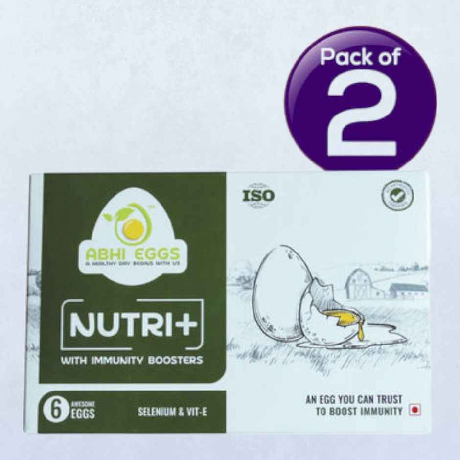Abhi Nutri + White Eggs With Immunity Boosters Combo