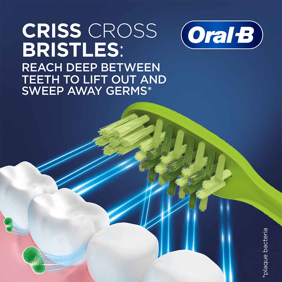 Oral B CrissCross Gum Care Neem Toothbrush