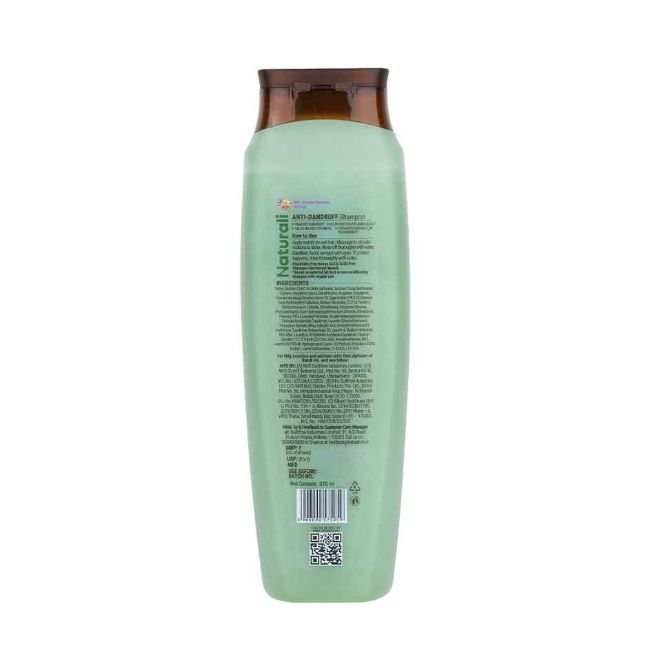 Naturali Anti Dandruff Shampoo | Salicylic Acid Shampoo | No Sulfate No Paraben Shampoo