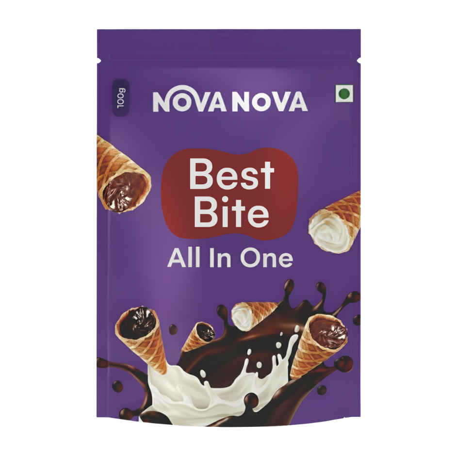 Nova Nova Best Bite | All In One Classic Flavours | Belgian, White And Dark Chocolate