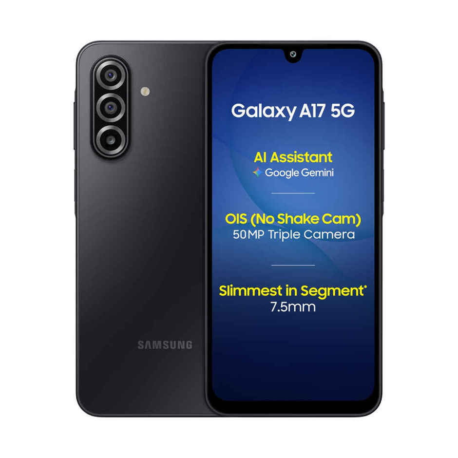 Samsung Galaxy A17 5G Black 8GB RAM 256GB Storage 50MP Camera Super AMOLED Gorilla Glass Victus AI
