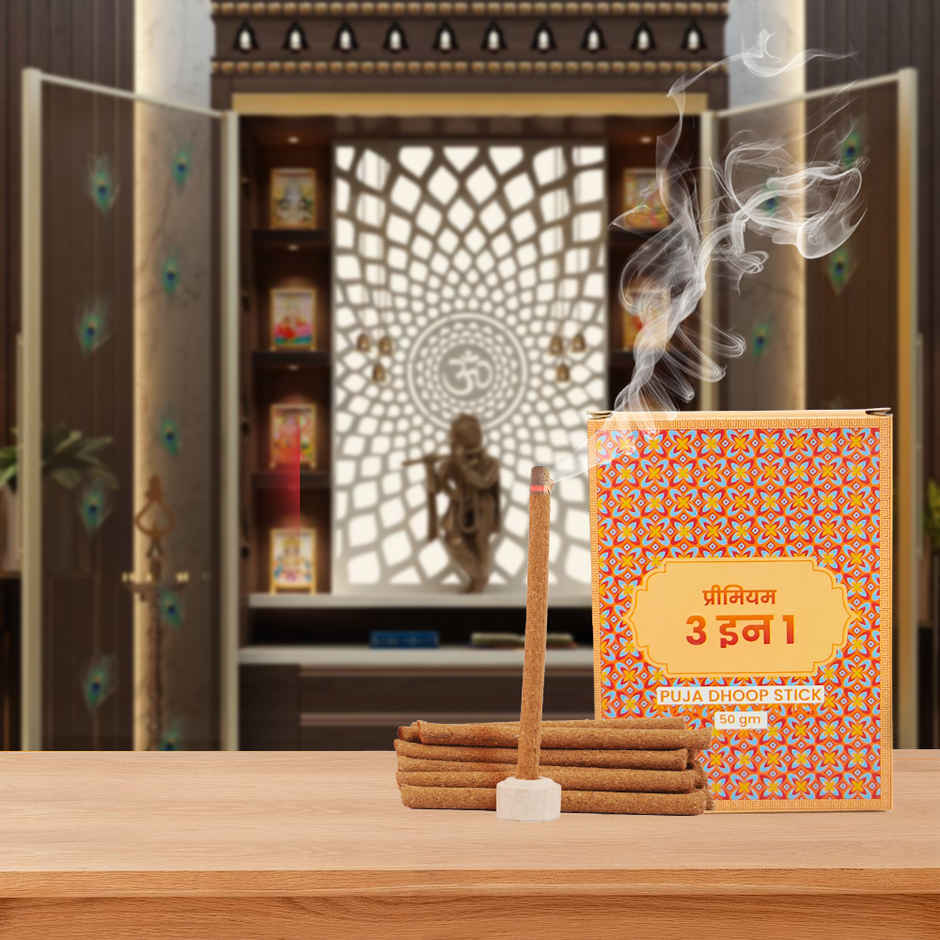 Puja Dhoop Stick - 3 In 1