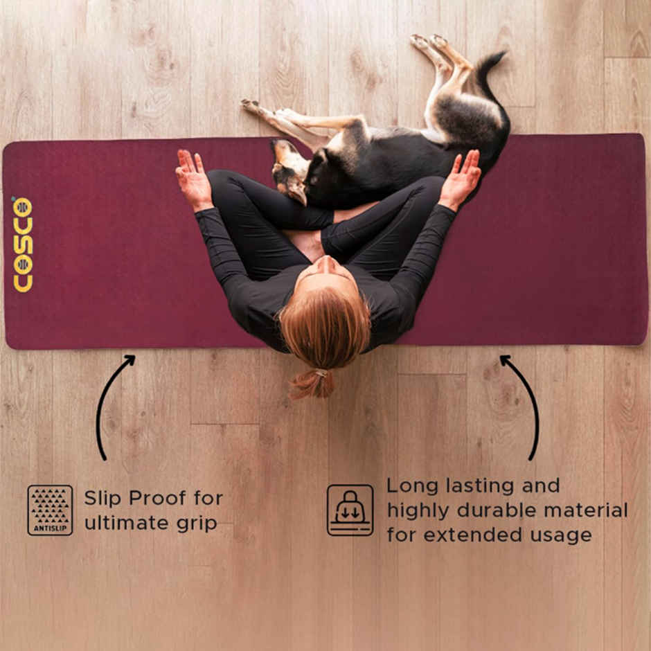 Cosco Yoga Mat Chakra | 6 mm | Assorted