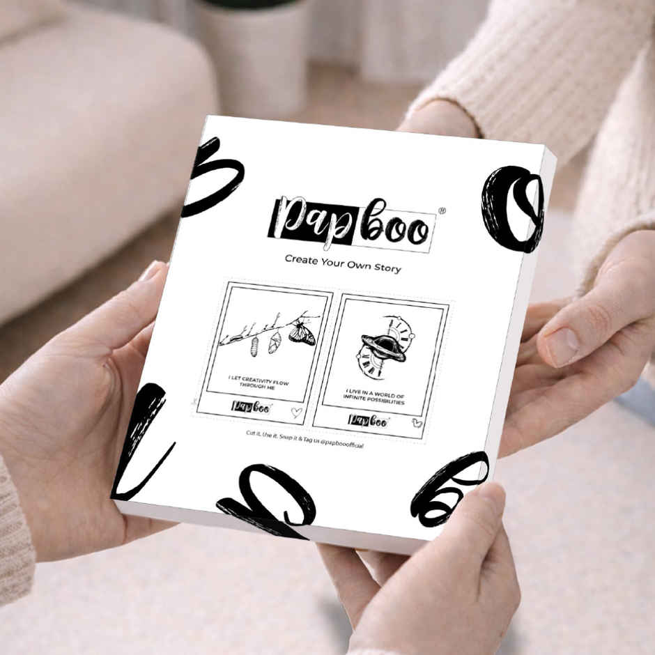 Papboo Nimbu Mirchi Hardbound Notebook Diary, (22 X 17.5 Cm), 80 Gsm, 140 Pages