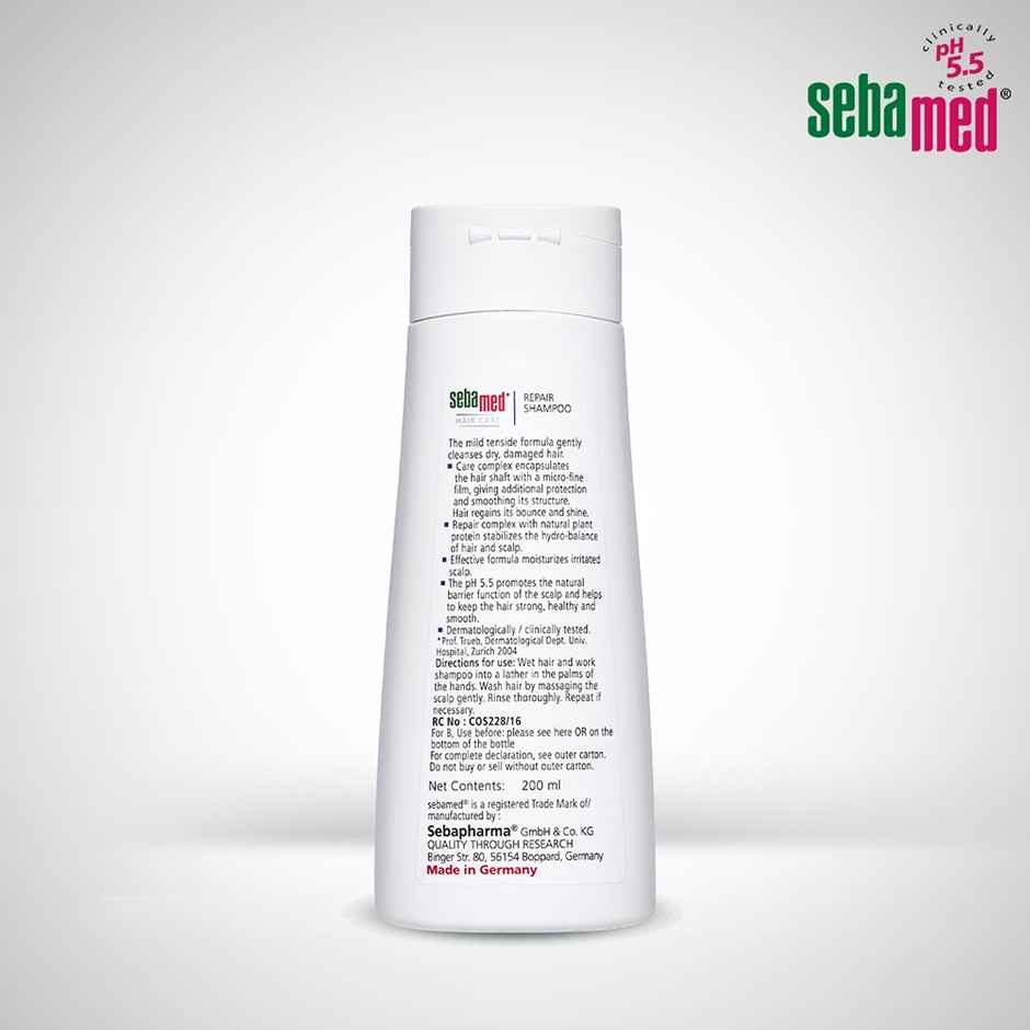 Sebamed Hair Repair Shampoo | pH5.5 | 47% less hair-dryness confirmed