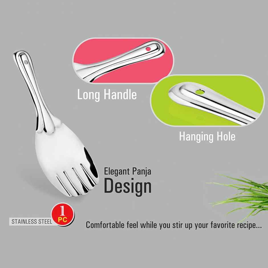 Vinayak Stainless Steel Server (Stainless Steel)