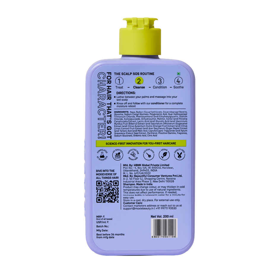 Moxie Beauty Scalp Reviving Shampoo