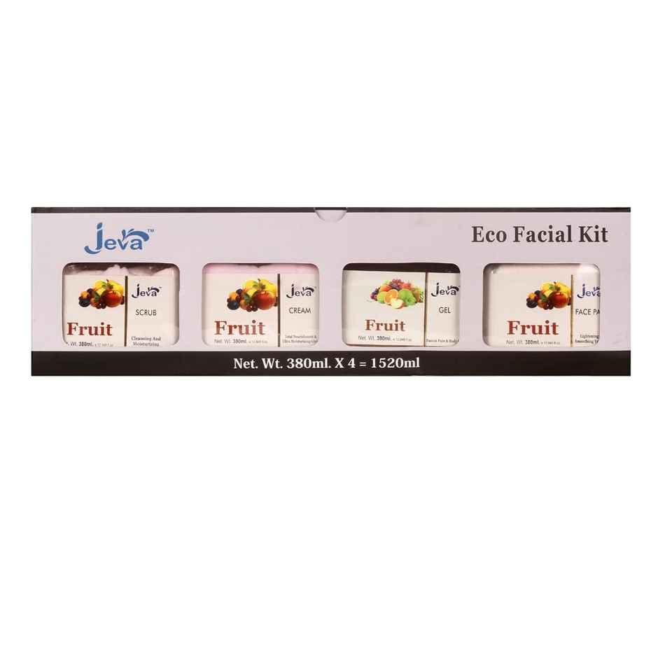 Jeva Fruit Eco Facial Kit Pack Of 4