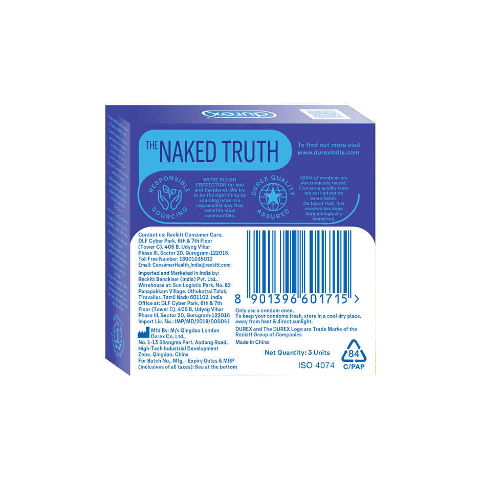 Durex Close Fit Invisible Condom | Safe & Comfortable