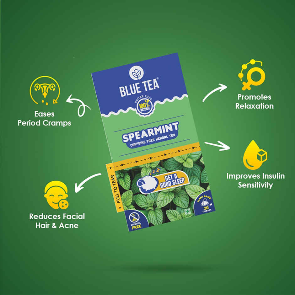 Blue Tea Spearmint Tea