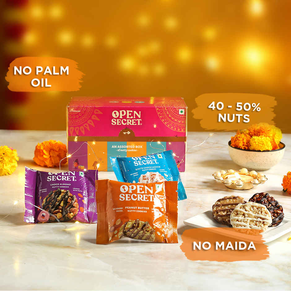 Open Secret Rakhi Dry Fruit Gift Pack
