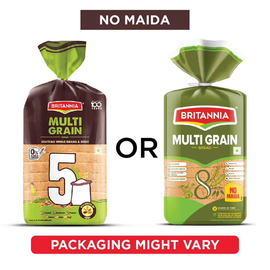 Britannia Multigrain Bread (No Maida)