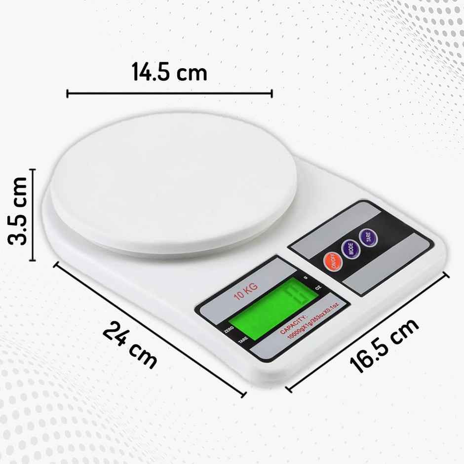 Atom Digital Kitchen Food Weighing Scale , SF400/A121, Color May vary