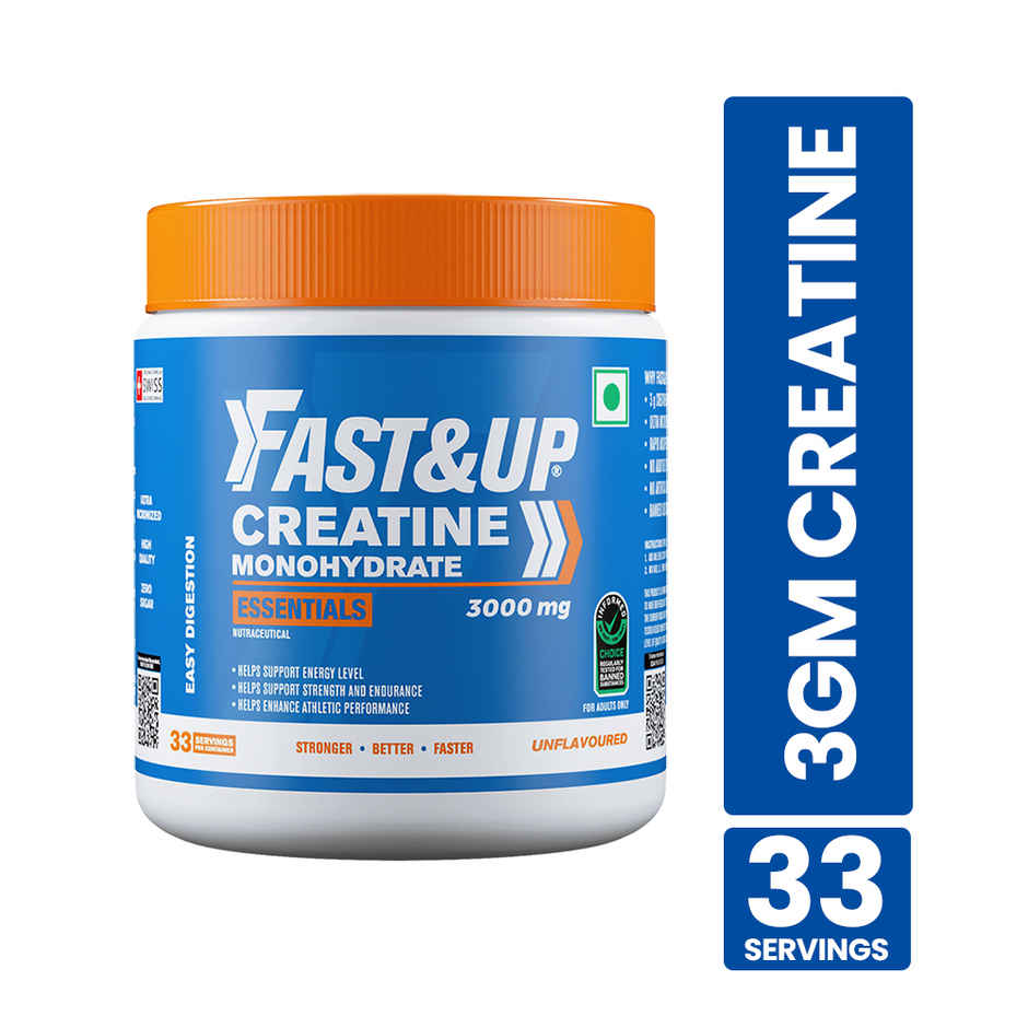 Fast&Up Micronised Creatine Monohydrate, Unflavoured