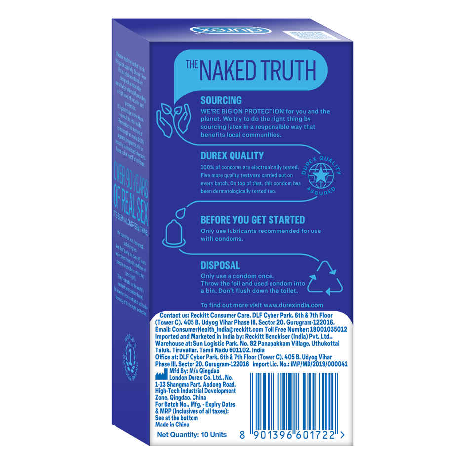 Durex Close Fit Invisible Condom | Safe & Comfortable