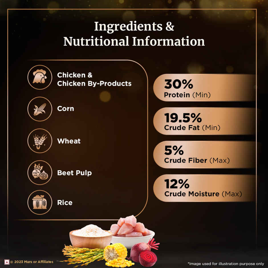 Sheba Kitten and Adult Chicken Flavour Dry Cat Food