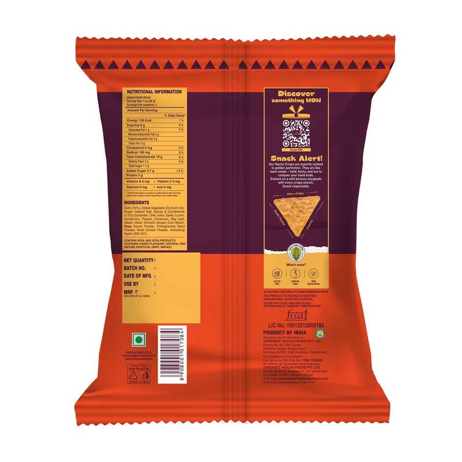 Cornitos Tikka Masala Nachos Chips