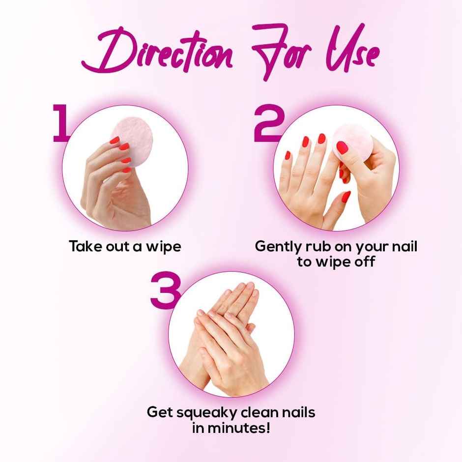 Renee Nail Paint Remover Wipes