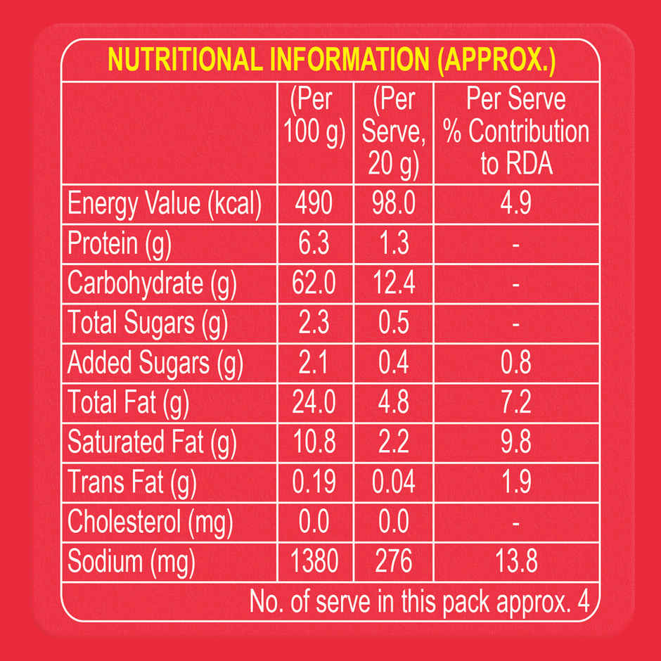 Crax Curls Chatpata Masala Puff Snacks Combo