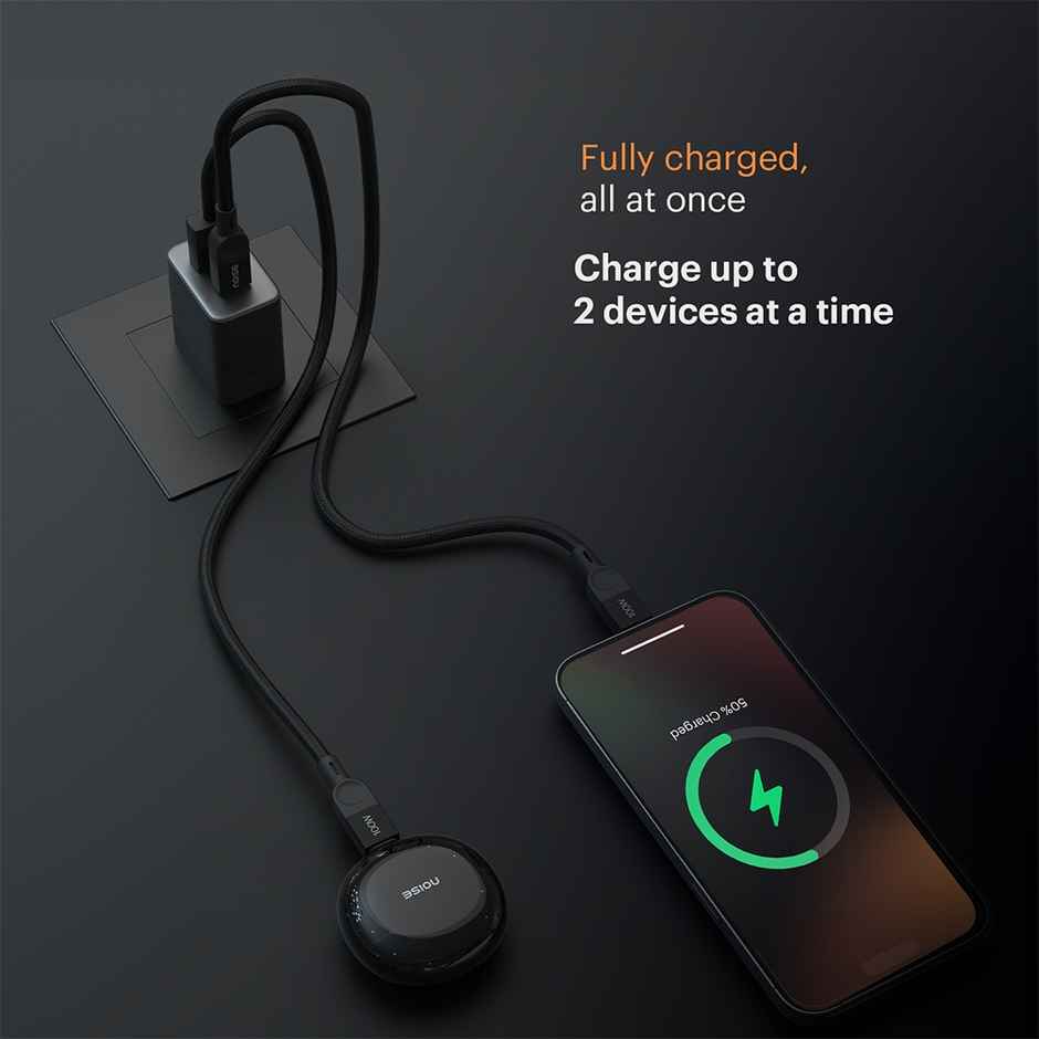 Noise Power Series Gan 30w Adapter - Meteor Black