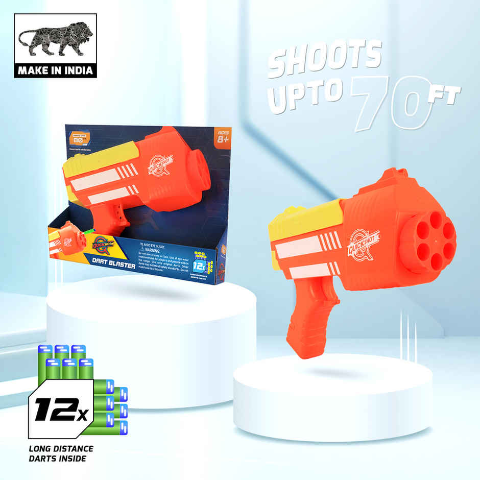 Toymaxx Bolt Dart Blaster Orange