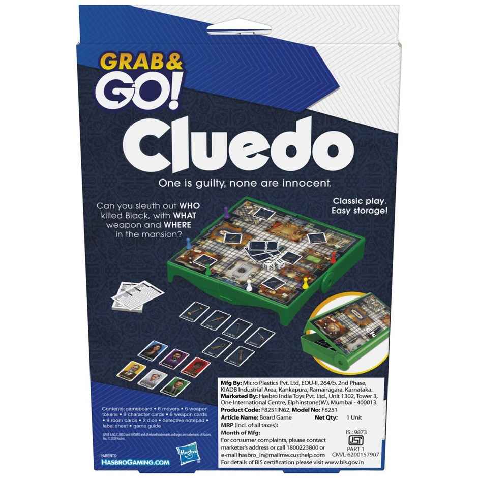 Hasbro Hasbro Gaming Clue - Travel Friendly - Miniature Version Board Game