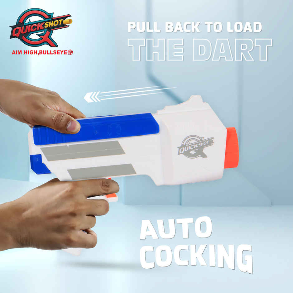 Toymaxx Bolt Dart Blaster White