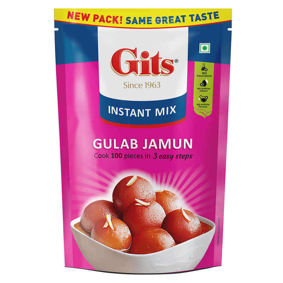 Gits Gulab Jamun Instant Dessert Mix | Easy & Delicious